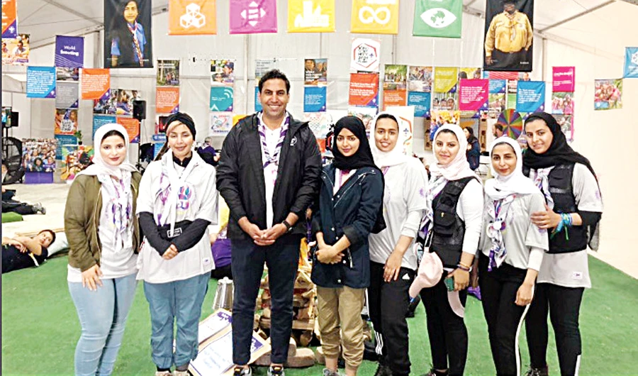 The scouts will participate in activities aligned with the World Scouting’s flagship ‘Scouts for SDGs’ initiative.