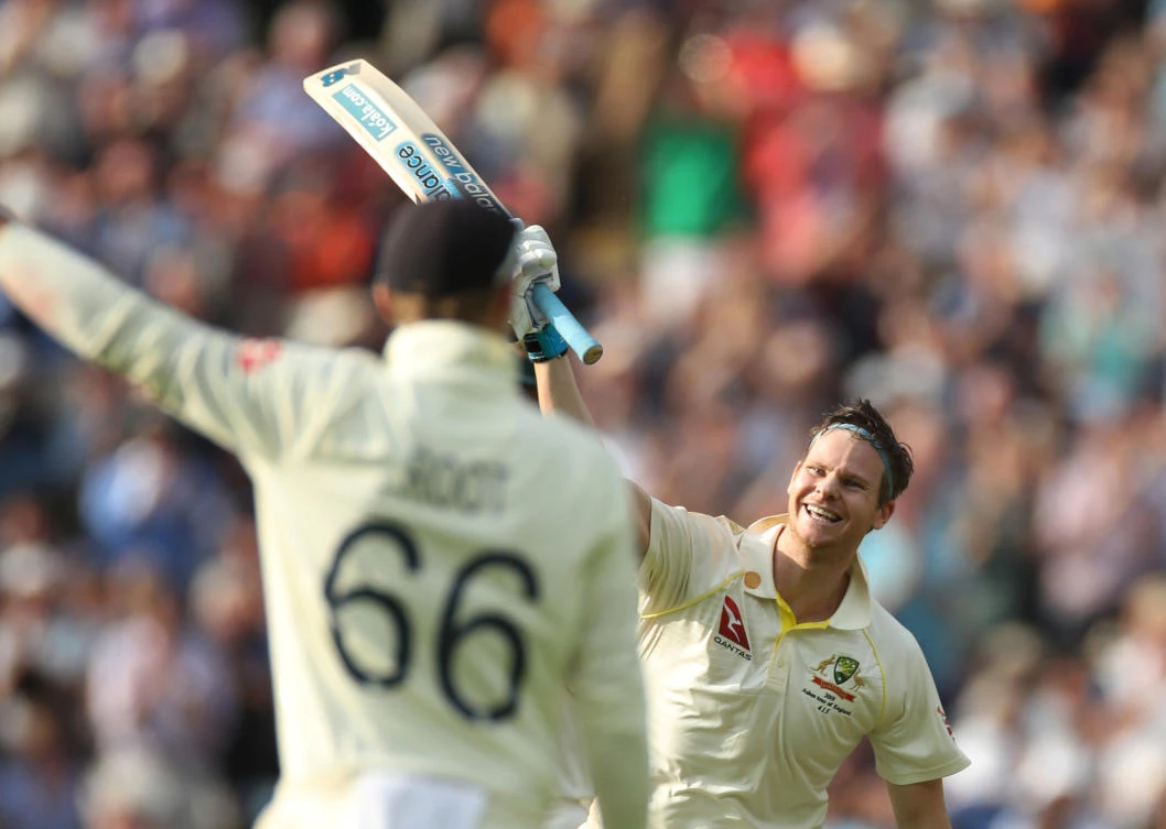 Ton-up Smith turns tide for Australia in Ashes opener