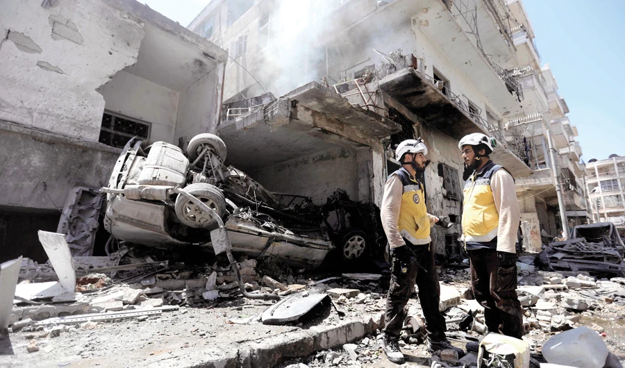 Syrian regime gains ground in opposition bastion