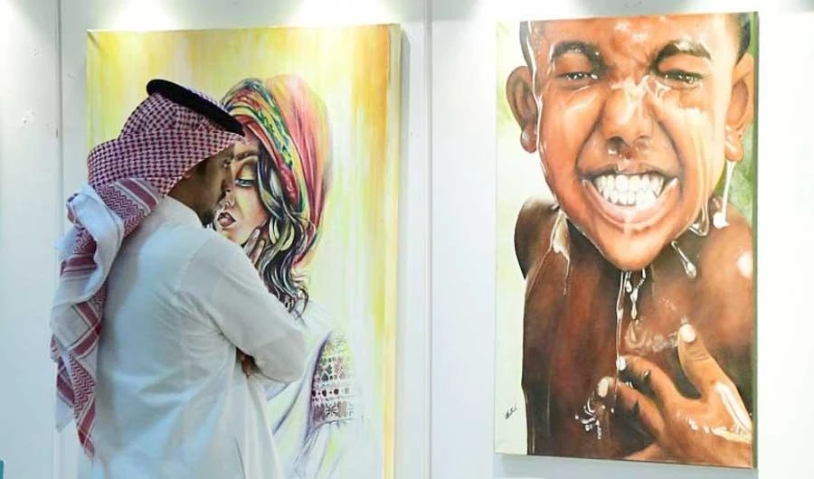 Artists gather in Dammam to brush up their skills