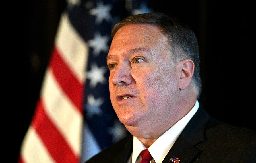 Secretary of State Mike Pompeo was in Australia when he made the statement. (AP)