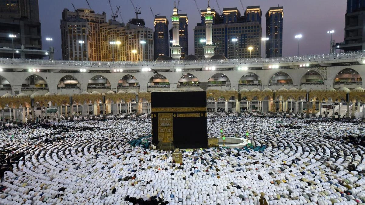 In 2018, pilgrims were met with heavy rain on the first evening of Hajj. (File photo: Reuters)