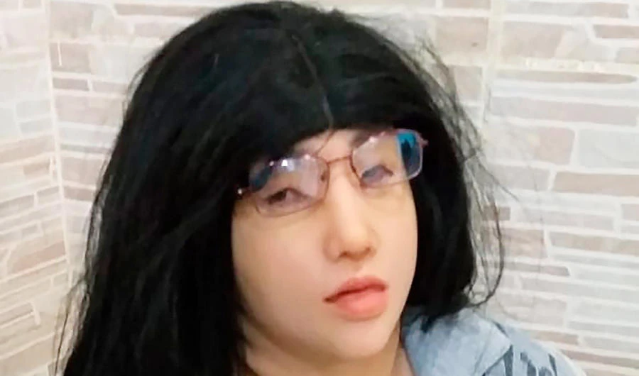 A Brazilian gang leader dressed up as his 19-year-old daughter to escape from prison. (Social media)
