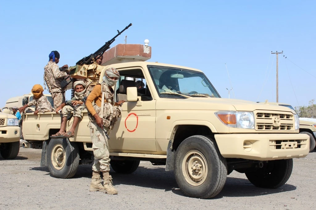 The Yemeni army, supported by the Arab coalition, stopped the Houthis from infiltrating areas in Al-Dhale. (File/AFP)