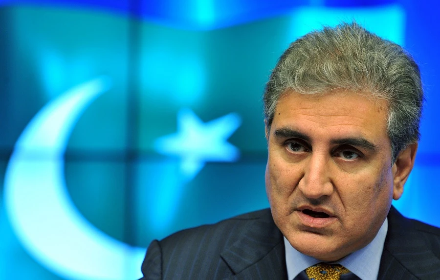 Pakistani Foreign Minister Shah Mahmood Qureshi was in Jeddah for a meeting of the Organization of Islamic Cooperation. (File/AFP)