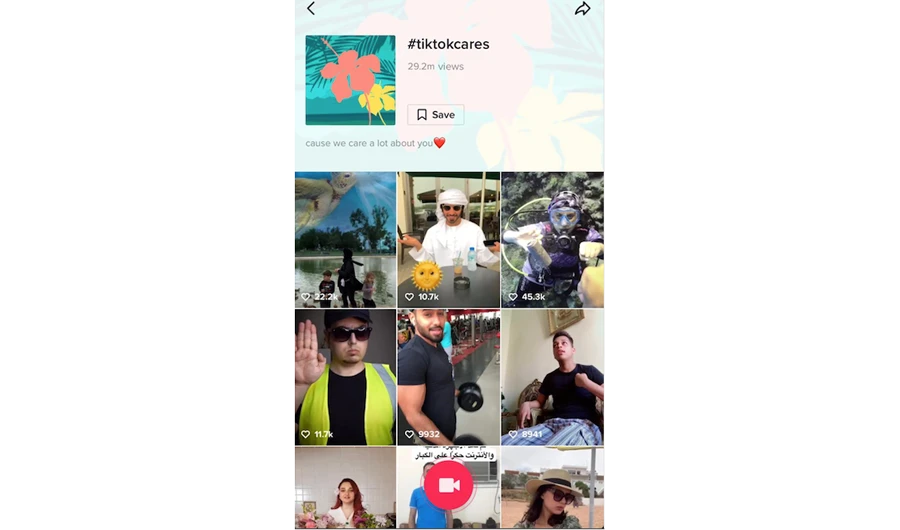 As many as 30 creators, with a follower base in excess of 15 million, joined the challenge, making over 35 videos on different topics.