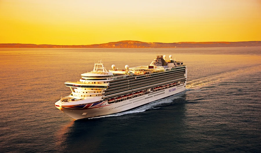British cruise line P&O has canceled cruises around Dubai and the Arabian Gulf until at least March next year after Iran seized a British-flagged tanker in the region. (Supplied)
