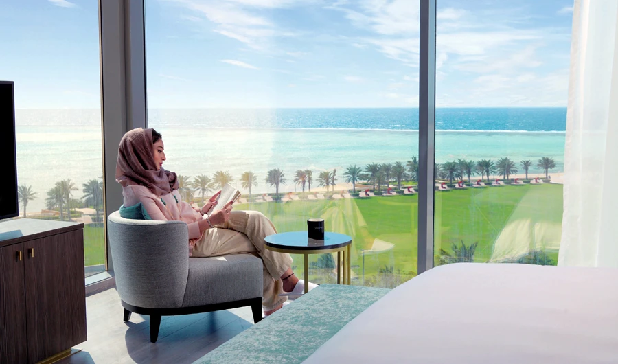 Residential communities in KAEC offer a direct view of the Red Sea.