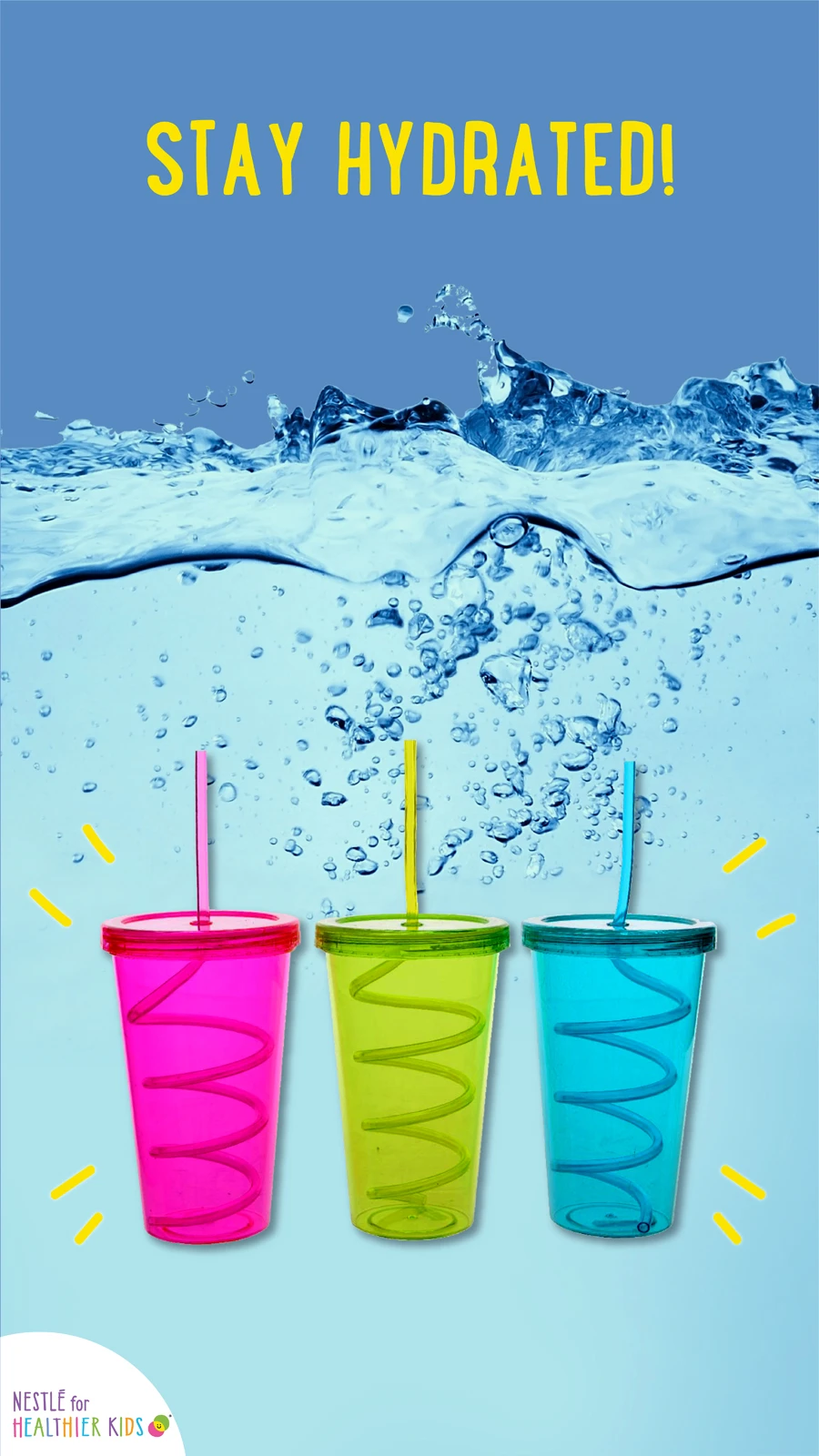 Nestlé’s top tips for keeping kids hydrated this summer