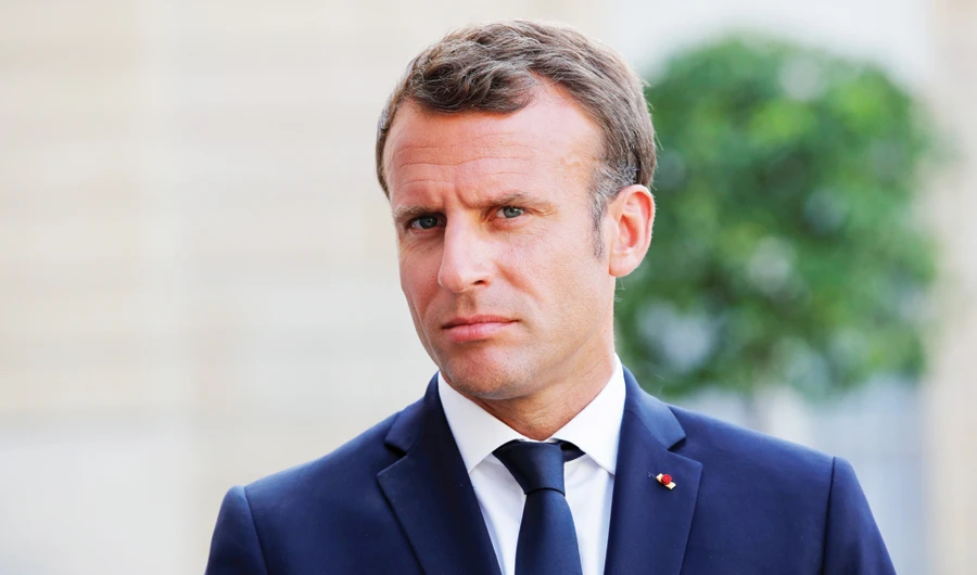 French President Emmanuel Macron has vowed to return the country to ‘full employment’ by 2025. (Reuters)