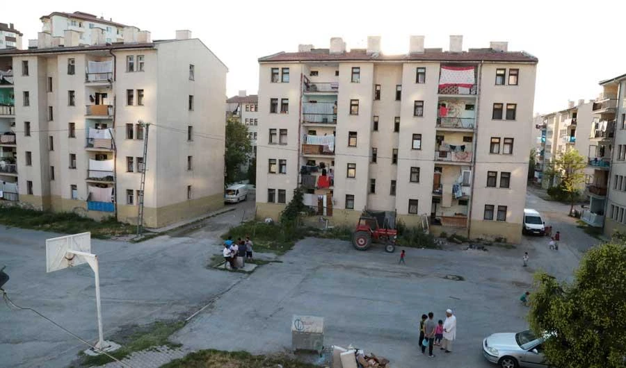 This Aug. 7, 2017 photo shows a resettlement community where Uighur muslim immigrants from China lives in Kayseri in central Turkey. (AP)
