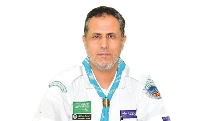 Dr. Abdullah bin Suleiman Al-Fahad, vice president of the Saudi Arabian Scout Association