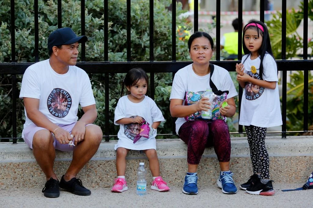 United Children of Israel association said around 600 Filipino families could face deportation. (File/AFP)