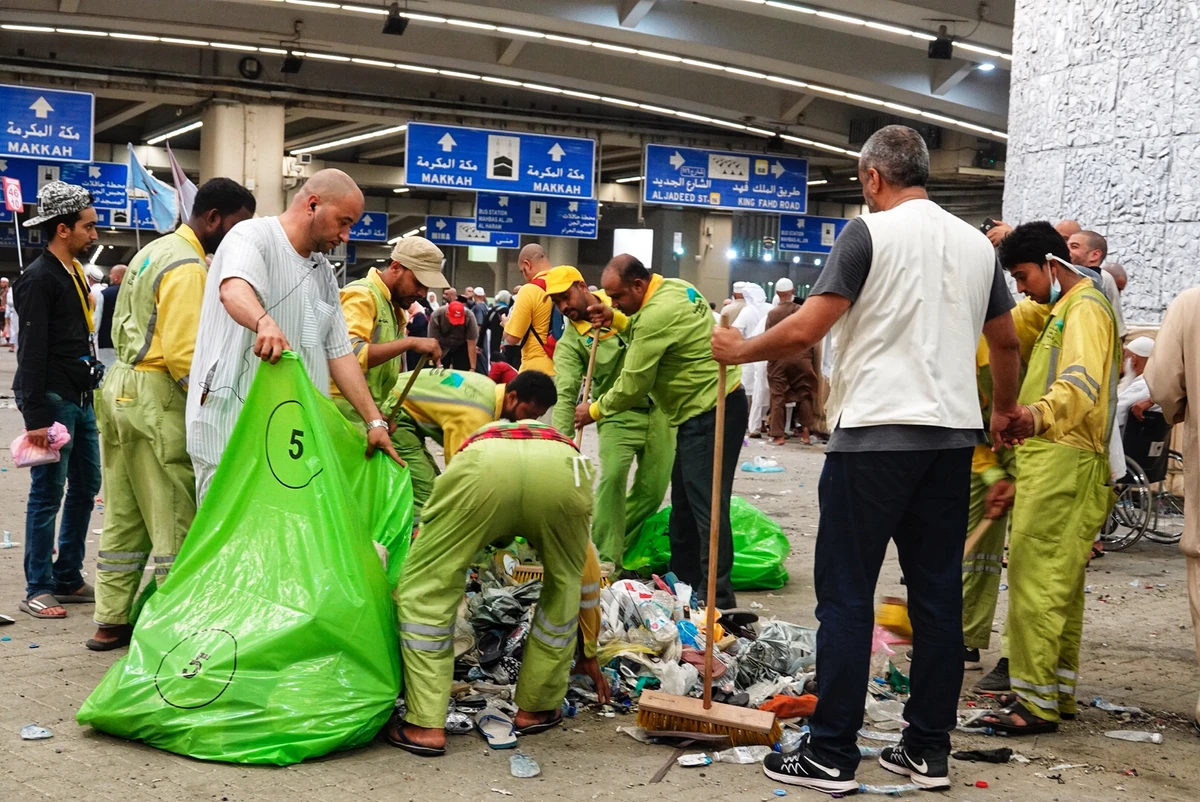 How Saudi Arabia cleans up after 2.5m Hajj pilgrims