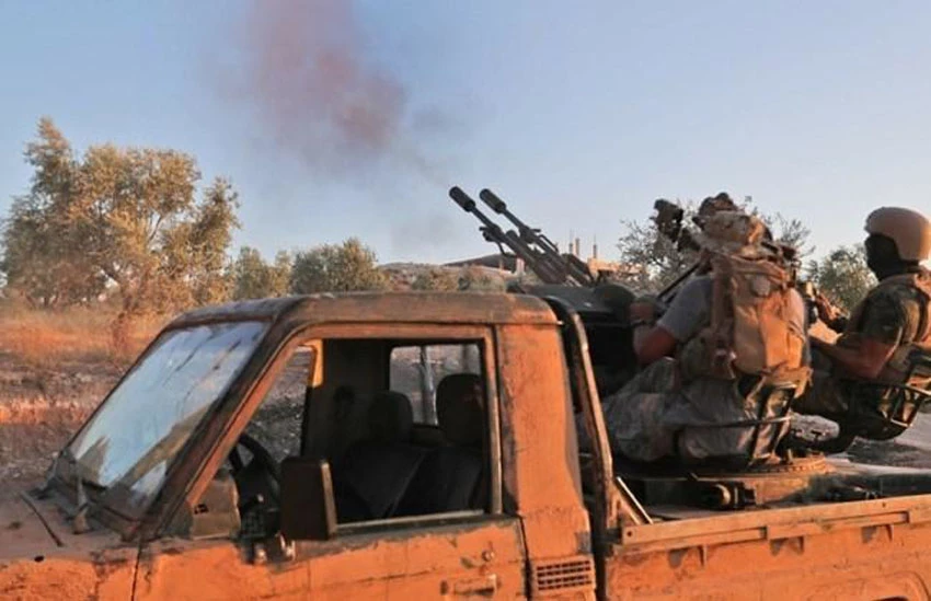 Clashes kill nearly 60 fighters in northwest Syria