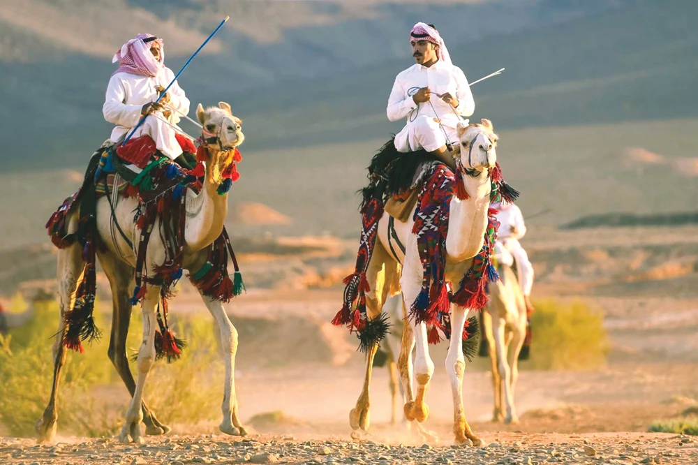 Camel races, horse riding competitions add color to Eid festivities in Tabuk. (SPA)