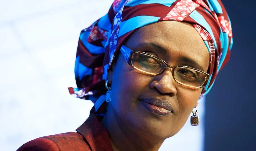 In this Thursday, Jan 19, 2017 file photo, Winnie Byanyima, Executive Director of Oxfam International, attends the 47th annual meeting of the World Economic Forum, WEF, in Davos, Switzerland. (AP