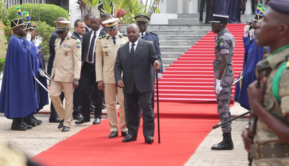 Gabon’s Bongo in first live public appearance after stroke