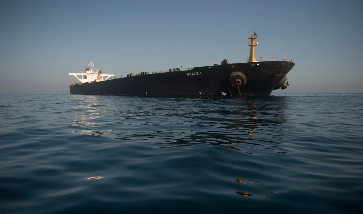 Iranian tanker Grace 1 was accused of having cargo headed for Syria. (AFP)