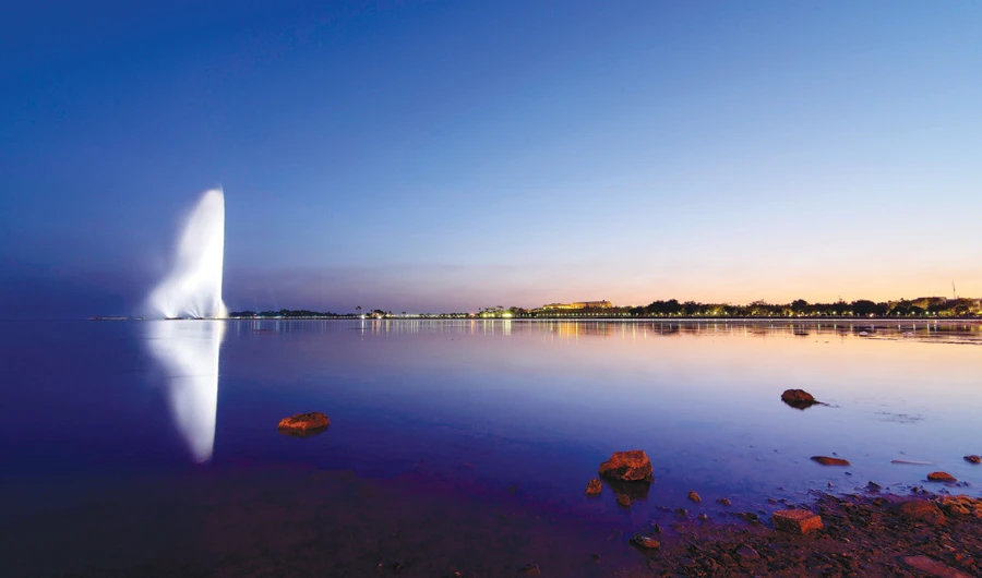 The photo was taken by Qasim Al-Harby as part of the Colors of Saudi competition.