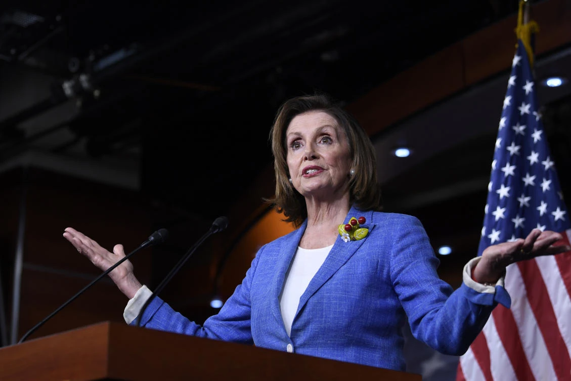 House Speaker Nancy Pelosi said the US commitment to Israel is not dependent on either President Donald Trump and Prime Minister Benjamin Netanyahu. (AP)