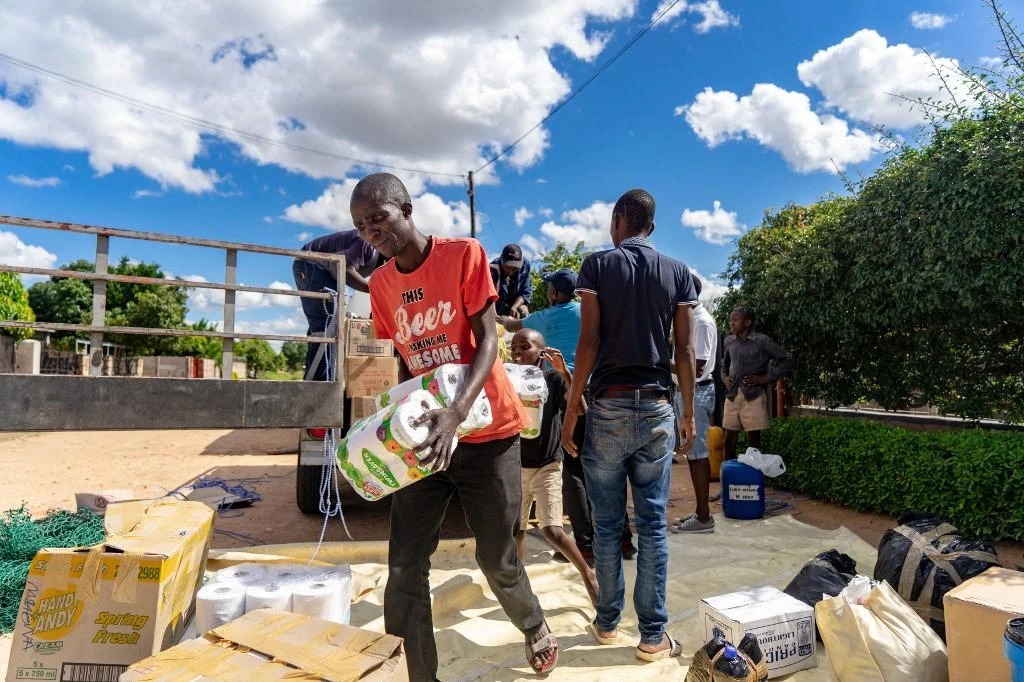 African nations need to boost trade with each other and add value to agricultural produce to cushion the impact of external shocks, the African Development Bank says. (AFP)