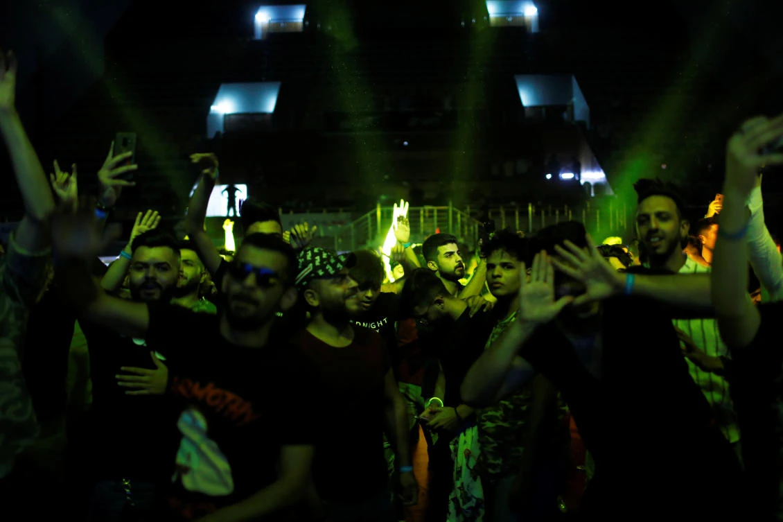‘People who love life and music’ — dance parties return to Baghdad