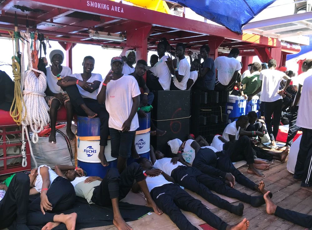 Libya has long been a major transit route for migrants, especially from sub-Saharan Africa. (File/AFP)