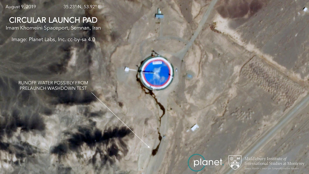 Satellite images suggest Iran satellite launch looms