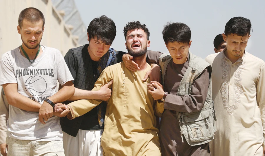 'I will never see happiness again' - families grieve after Daesh Kabul wedding attack