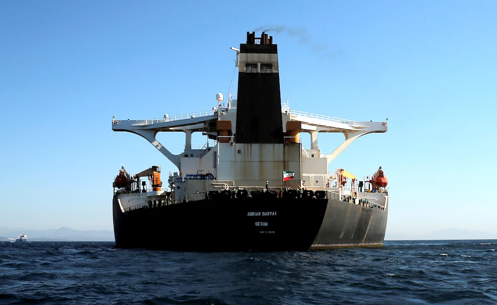 Iran tanker heads to Greece after release, Iran warns US against seizure attempt