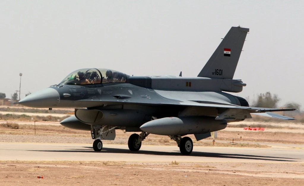 The explosions hit a depot belonging to an Iran-backed armed faction near Iraq's Balad air base. (AFP/File photo)