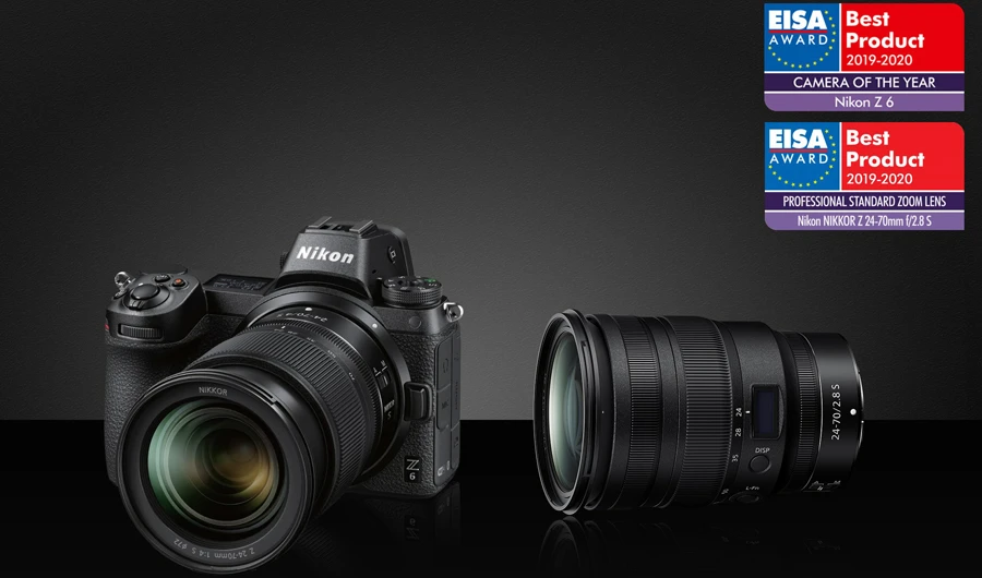 The Nikon Z6 and the NIKKOR Z 24-70mm f/2.8 S won the awards.