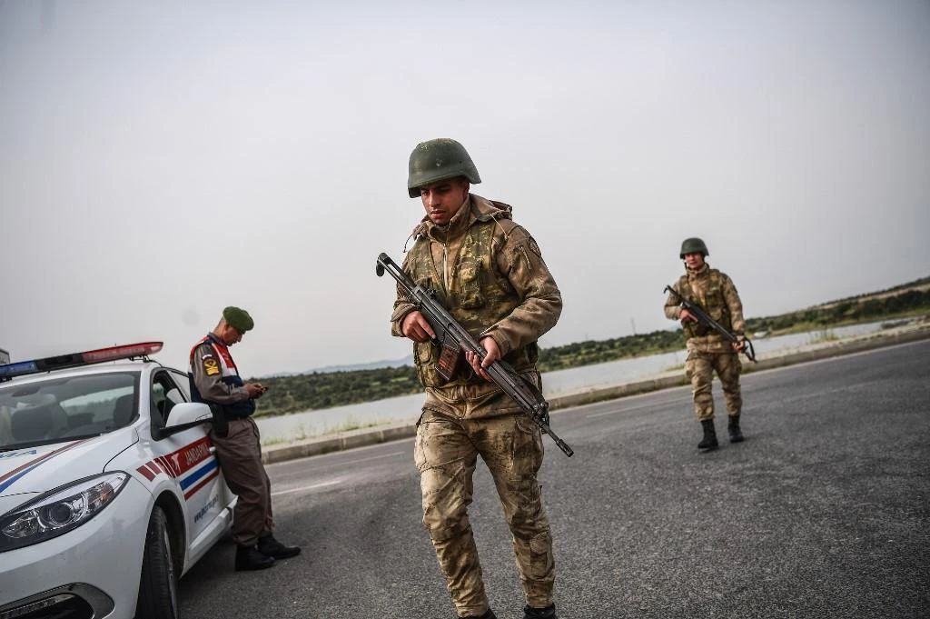 The Turkish soldiers were guarding Turkish Petroleum (TPAO) in Silopi. (File/AFP)