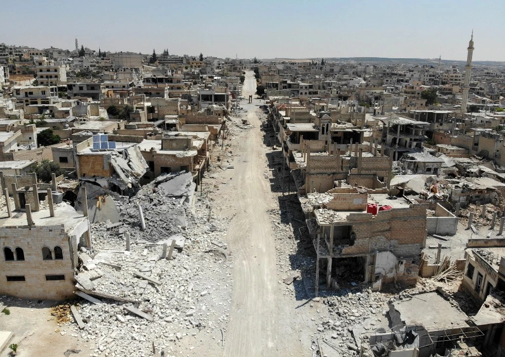 The corridor will be set up in Souran, the countryside of Hama province. (File/AFP)