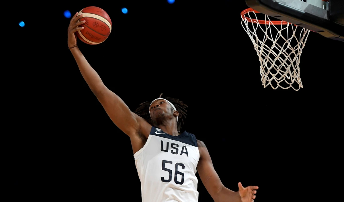 United States' Myles Turner. (AP)