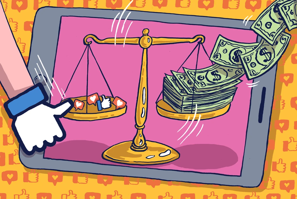 As with any lucrative business, fraud has followed the rise of social media influencers. With an estimated 15 percent of influencer followers being fake, fraud is expected to cost businesses over 1 billion dollars this year. (Dom McKenzie /AN)