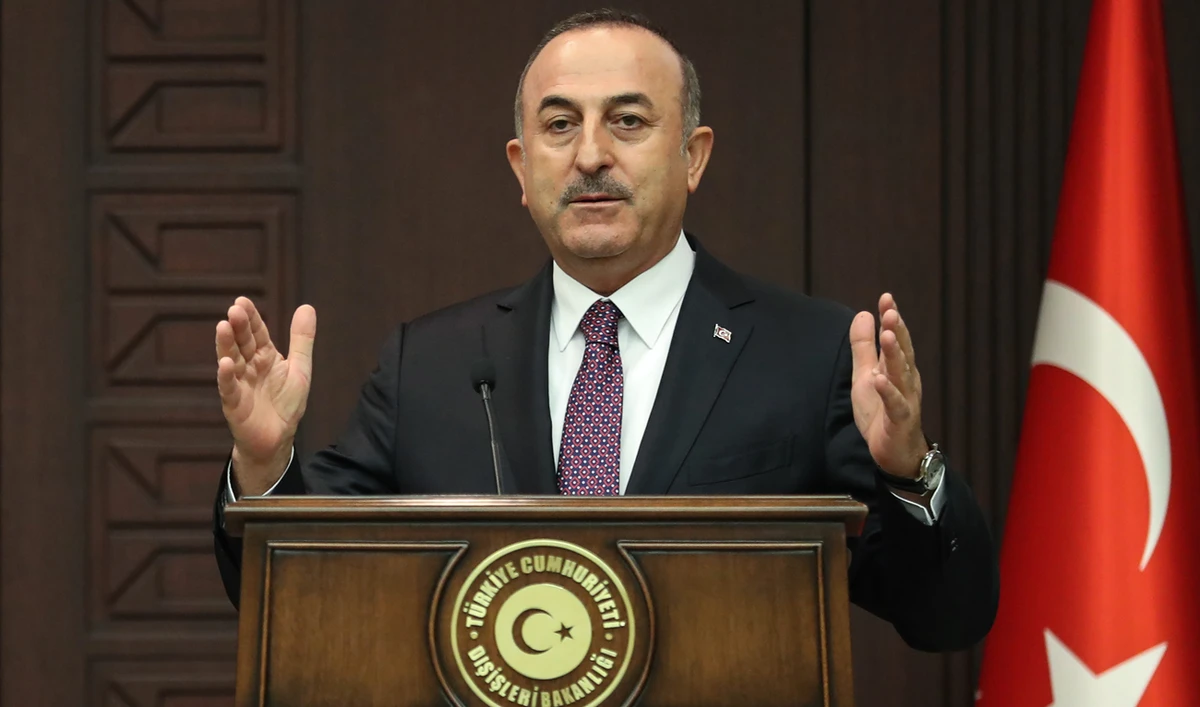 “We are not there because we are unable to leave but because we do not want to,” says Turkish FM. (AFP)