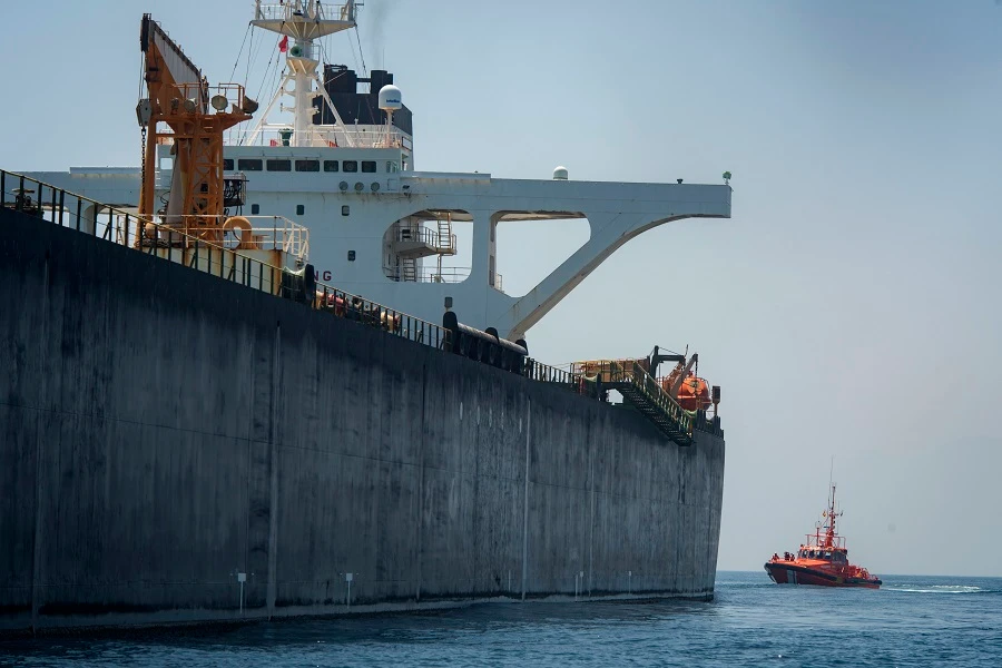 Iranian oil tanker pursued by US says it is going to Turkey
