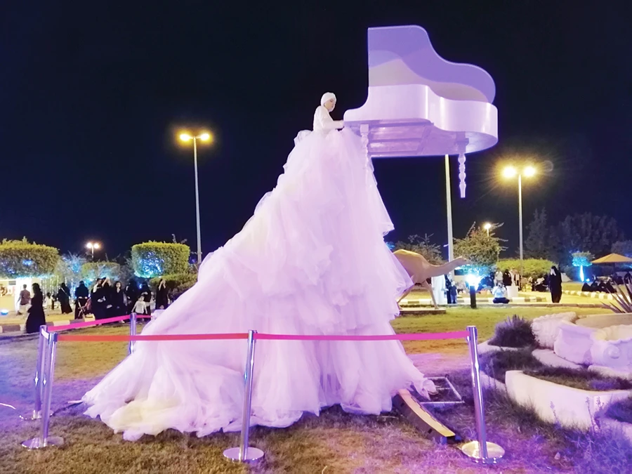 Ukrainian pianist hits the high notes for Taif visitors