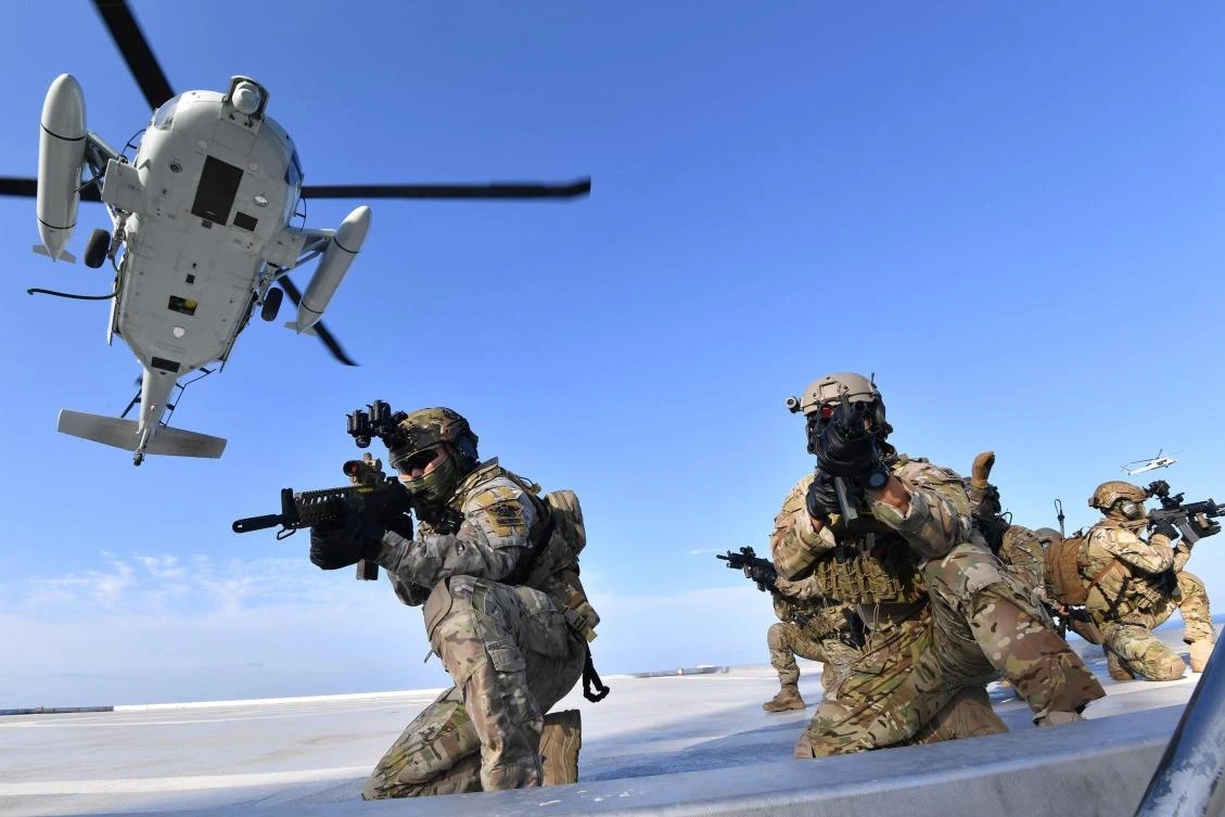In a development that could possibly further complicate ties between Seoul and Tokyo, South Korea’s navy on Sunday began two-day exercises on and around a group of islets controlled by South Korea but also claimed by Japan. (South Korea’s Navy via AP)