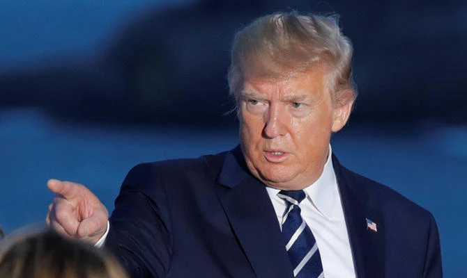 Trump denies report he wanted to nuke hurricanes