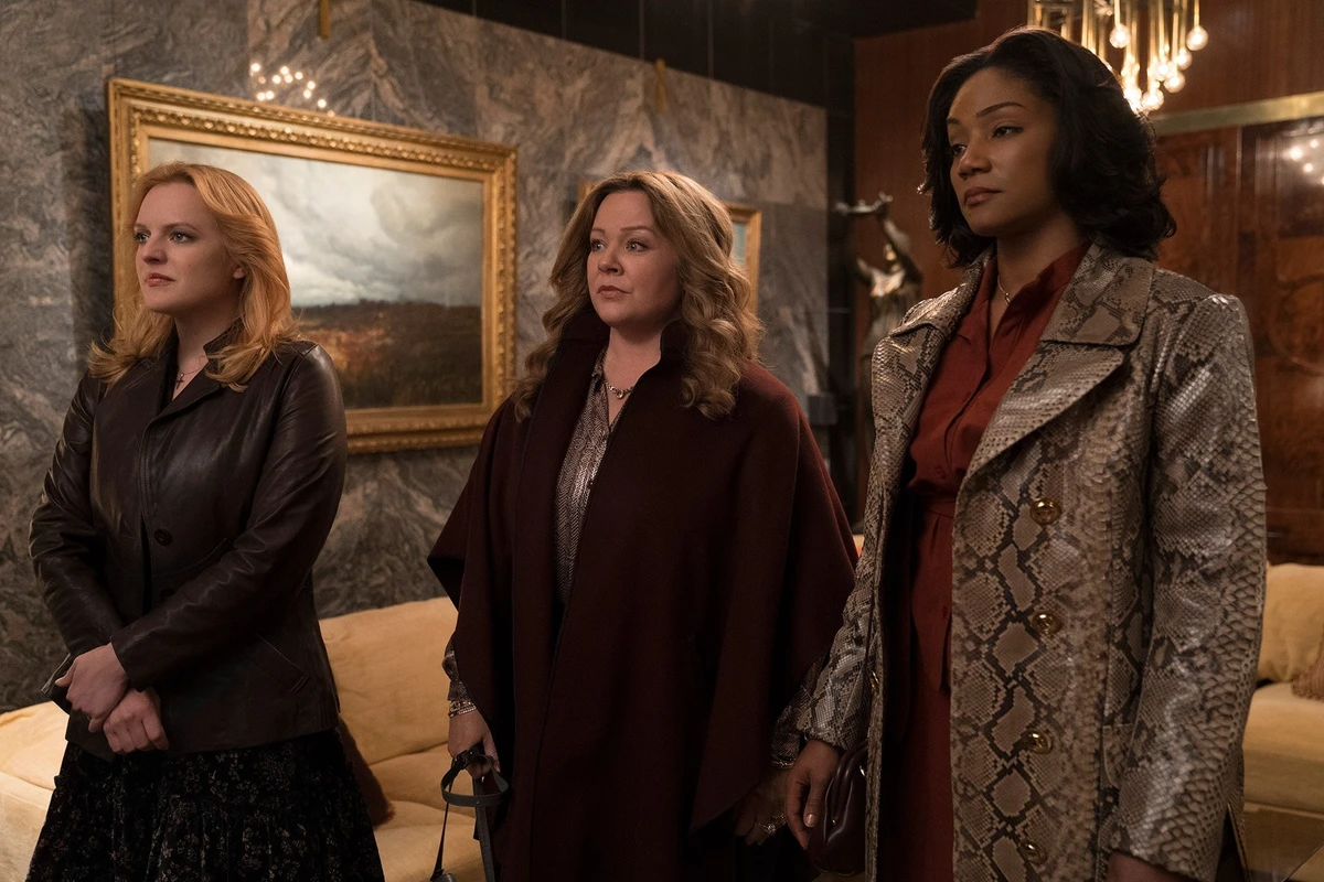 Women troop out of ‘The Kitchen’ to maul the mafia