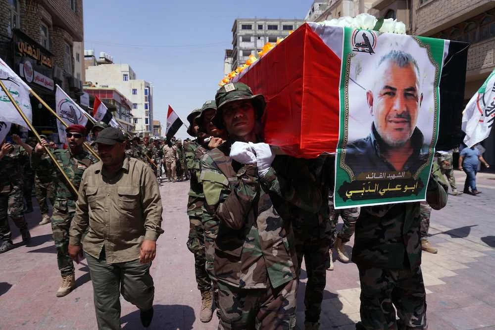 Iraq's leaders condemn deadly drone attack blamed on Israel