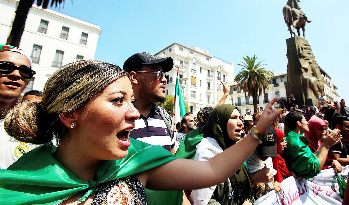 Dissent has continued since Bouteflika resigned in April. (Reuters)