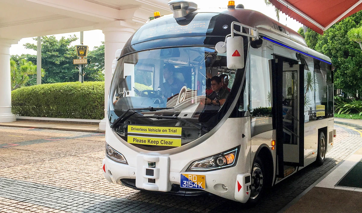 Singapore is ranked second behind the United States in its preparedness for wide-scale driverless transport. (AFP)
