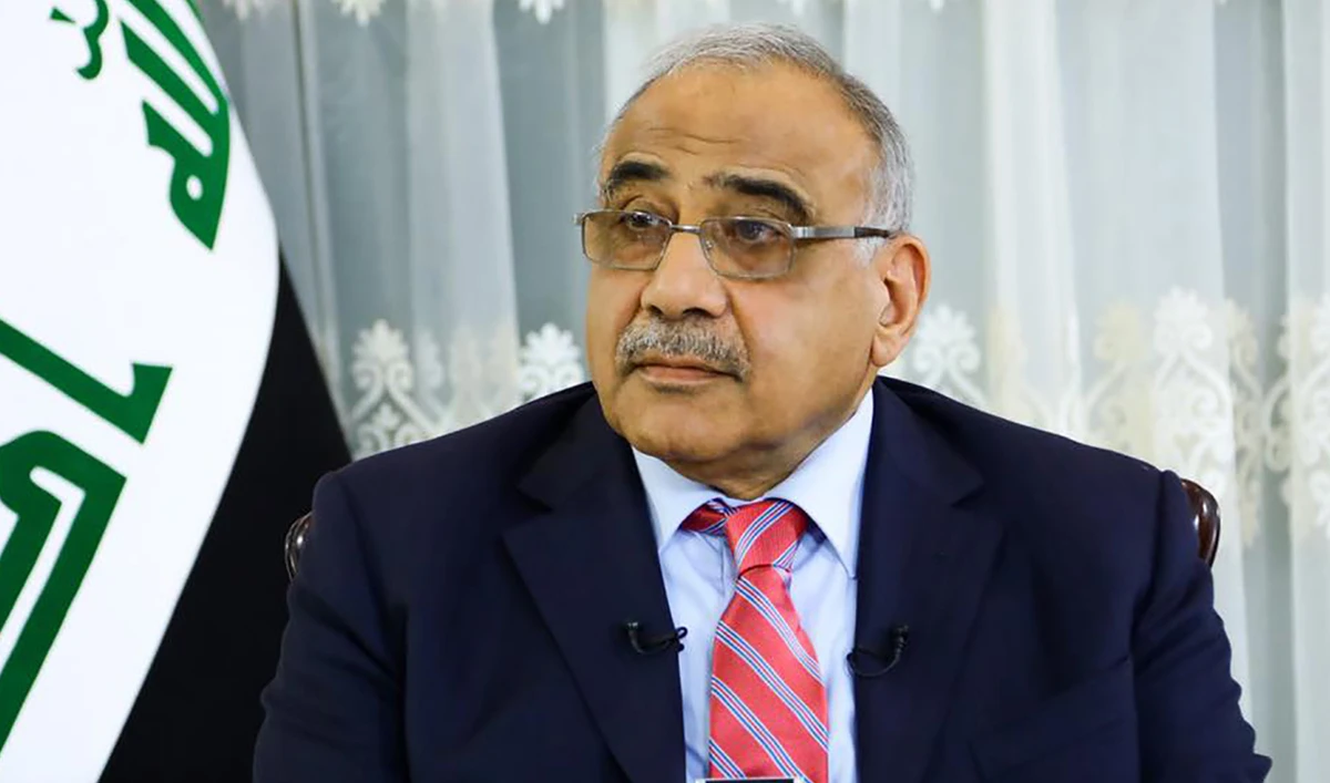 Iraqi Prime Minister Adel Abdul-Mahdi. (AFP/Iraqi prime minister’s office Facebook page)