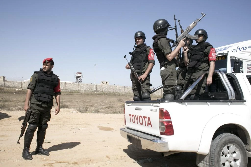 Three Hamas police officers died in the attack. (File/AFP)