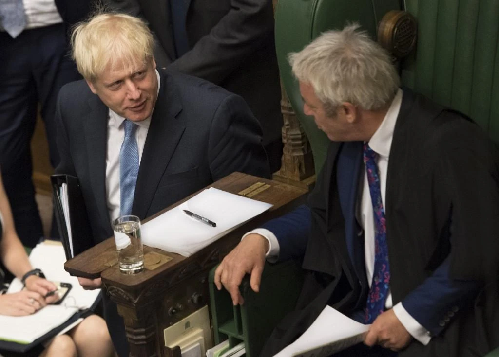 Boris Johnson said he will set the government’s legislative agenda in October. (File/AFP)