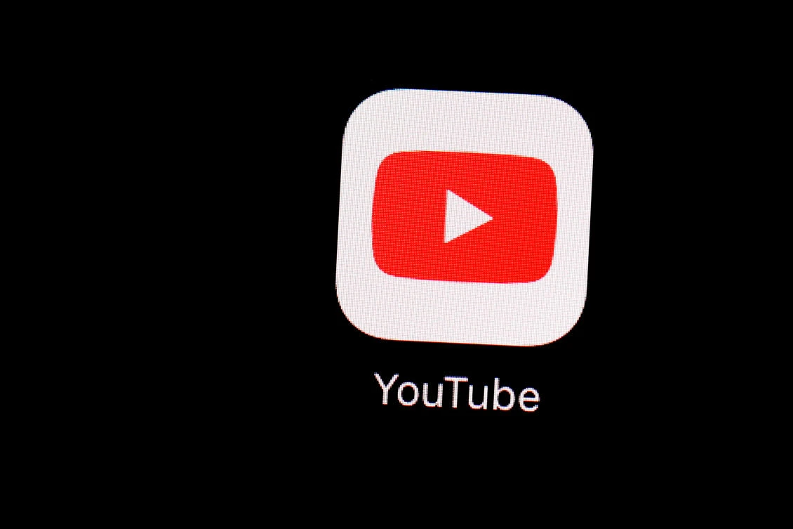 This March 20, 2018, file photo shows the YouTube app on an iPad in Baltimore. (AP)